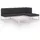 vidaXL Modell 18 Loungeset weiß