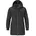 Damen WMS wasserdichter Regenparka aus recyceltem Material atmungsaktive Allwetterjacke mit Oversize-Passform black 48