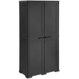 Kunststoffschrank Simplex  (L x B x H: 43 x 79 x 164 cm, Traglast Einlegeboden: 25 kg)