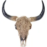 MCW MCW, Wanddeko, Stier Skull Tribal-45