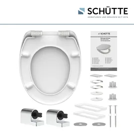 Schütte WC-Sitz Duroplast Weiß