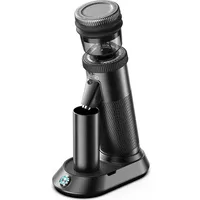 HiBREW G5 Elektrische Kaffeemühle 48mm Kegelmahlwerk, Kaffeemühle, Schwarz