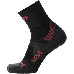 UYN Run Winter Laufsocken Damen G048 - anthracite-pink 39-40