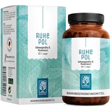 NATURTREU Ruhepol Ashwagandha & Rosenwurz Kapseln 120 St.