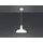 rl live your light Will 1-flg. Ø 36 cm retro weiß Metall