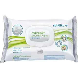 Schülke mikrozid universal, wipes premium, 100 Tücher