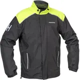 Halvarssons Bofallet Regenjacke - Schwarz/Neon-Gelb - XL