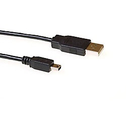 ACT USB 2.0 Männlich, 1 x USB Mini B5 Männlich 5m