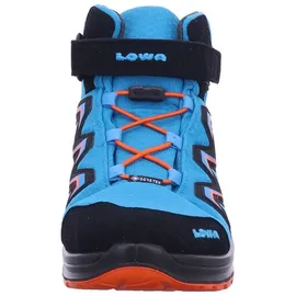 Lowa Maddox GTX Mid Kinder blau/orange 36