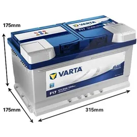 Varta Blue Dynamic F17 80Ah 12V