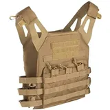 Mil-Tec Plate Carrier Weste Gen.II, Coyote