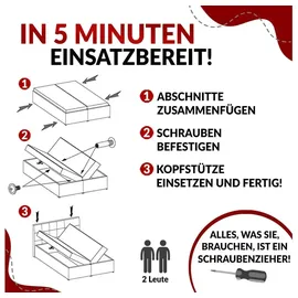 MKS Meble Boxbett mit Bettkasten ¦ orange ¦ Maße (cm): B: 140 H: 125