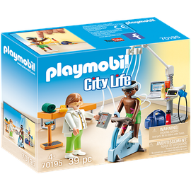 Playmobil City Life Beim Facharzt Physiotherapeut 70195