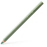 Faber-Castell Farbstift Jumbo Grip metallic grün