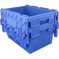 VISO DSW5536 Klappdeckelbox (B x H x T) 600 x 320 x 400mm Blau 1St.