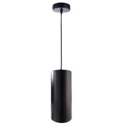 Deko-Light Pendelleuchte Barrel E27 Schwarz