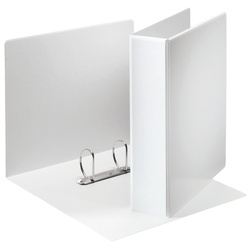 ESSELTE Organisationsmappe 10 Esselte Präsentationsringbücher 2-Ringe weiß 7,7 cm DIN A4 weiß