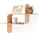 Umbra Wandregal 64 x 48 x 16 cm Braun