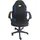 Hti-Living Junior Drehstuhl Kunstleder Schwarz-Blau