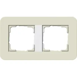 Gira Abdeckrahmen 2fach 0212417