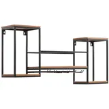 Woodkings Wandregal Aro 100 x 41 x 20 cm Braun