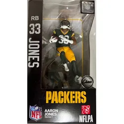 NFL Sammelfigur Series 1 - Aaron Jones (Green Bay Packers) [15cm] CHASE VERSION