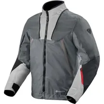 RevIt! Revit Stratum GTX Textiljacke Gore-Tex - Grau/Hellgrau - XXL
