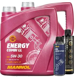 2x5l Motoröl Mannol Energy Combi Ll 5w30+ölstopp+motor Doctor+ester Wie 504.00: Mannol Mn9943-045pet Mannol Mn9423-025pet Mannol Mn7907