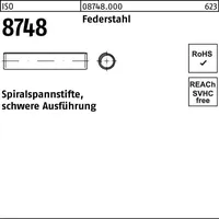 Industrial Quality Supplies ISO 8748 Spiralspannstifte, schwere Ausführung Federstahl