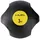 HMS Medizinball NKU03 Medizinball 3 kg schwarz mit Griffen (Packung) schwarz