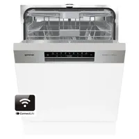 Gorenje G600 GI673C60X Einbau-Geschirrspüler (teilintegrierbar, 598 mm breit, Edelstahl)