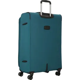 d & n Travel Line 9504 4-Rollen L 76 cm / 90 l petrol/grün