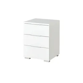 Stella Trading Nachtkommode ¦ weiß , Maße cm B: 46 H: 61 T: 42.0