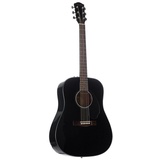 Fender CD-60S Dreadnought Akustikgitarre, Walnussgriffbrett, Schwarz