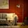 Homcom Stehlampe Retro Bogenlampe 40 W Bronze