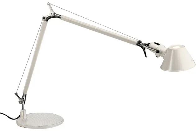 Artemide Tischleuchte Tolomeo Tavolo grau, Designer de Lucchi & Fassina, 123 cm