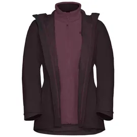 Jack Wolfskin Moonrise 3in1 Jacket Damen amaranth XL