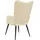 vidaXL Relaxsessel Creme Stoff