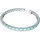 Swarovski Matrix Tennis Armband Blau Rhodiniert 5648929 Größe L
