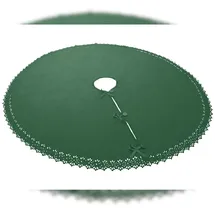Wometo Weihnachtsbaumdecke Ø 120 cm grün
