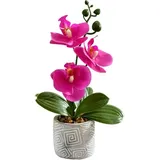 Künstliche Orchideen, Künstliche Blumen, Künstliche Phalaenopsis-orchideen, Künstliche Topfblumen