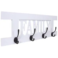 MCW Garderobenpaneel Family-MCW-C60 60 x 21 cm Weiß