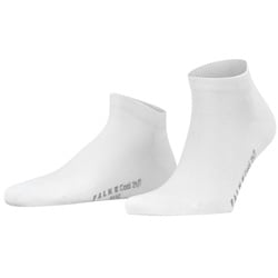 FALKE Herren Sneaker - Cool 24/7, Socken, Klimaaktivsohle, Unifarben Weiß 43-44