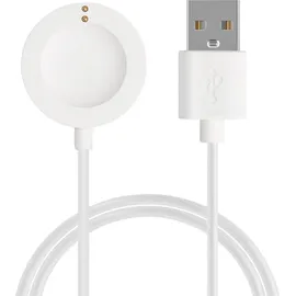 kwmobile USB Kabel Charger kompatibel mit Michael Kors GEN 6 / GEN 5e / GEN 5 / GEN 4 Watch/Skagen Falster 2 Ladekabel - Smart Watch Ersatzkabel - - Weiß