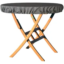 Quick Star Gartenmöbel-Schutzhülle Tischplatten-Abdeckungen (1-St), PVC beschichtet 260g/m2 grau