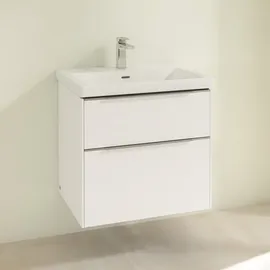Villeroy & Boch Subway 3.0 Waschbeckenunterschrank, 2 Auszüge,