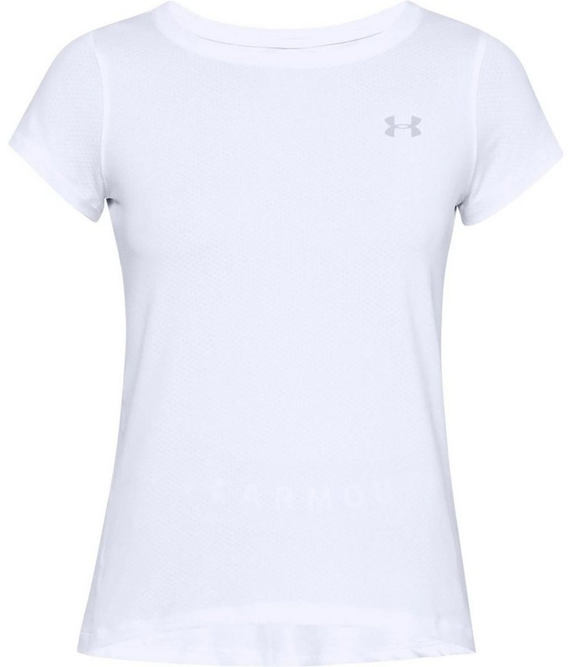 Under Armour® Funktionsshirt Damen HeatGear Kurzarm T-shirt - 1328964 weiß