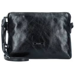 Picard Better Me Umhängetasche Leder 24 cm schwarz Schwarz Damen 