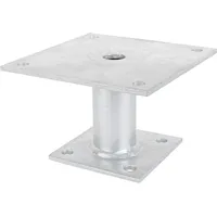 GAH Alberts Alberts Pfostenträger Ø 42 mm x 150 mm Feuerverzinkt