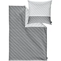 Bugatti Bettwäsche 155 x 220 cm - 100% Baumwolle,